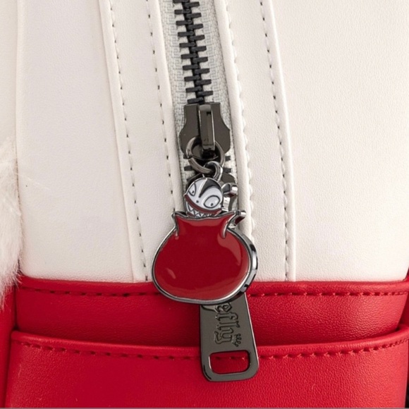 NWT Loungefly Disney Santa Jack Skellington Mini Backpack - Picture 5 of 5